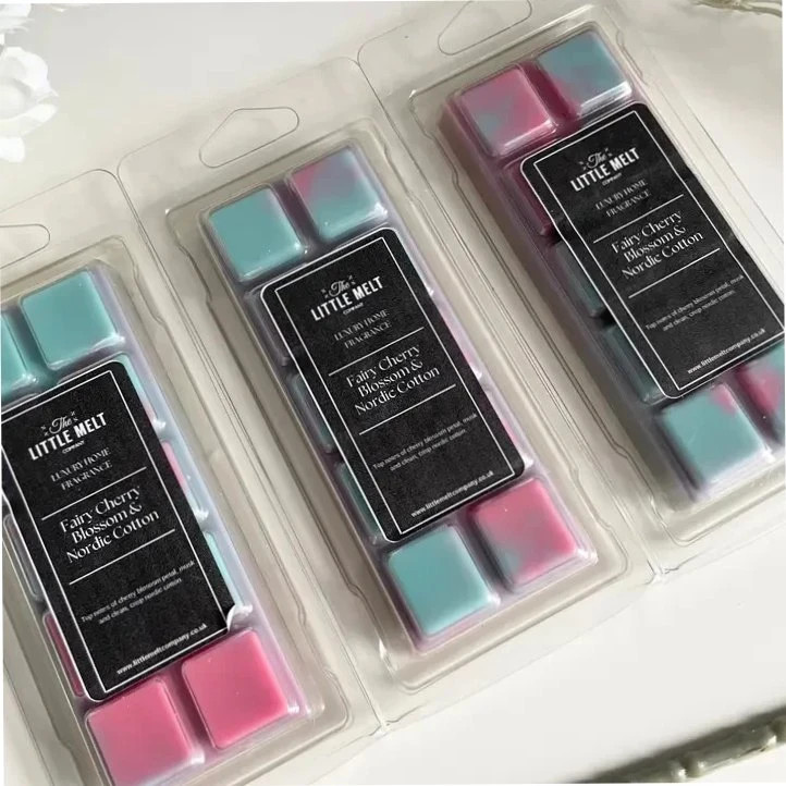 airy Cherry Blossom and Nordic Cotton Wax Melt Snap Bar