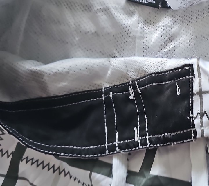 Defrost Plaid Board Shorts Men's Swimwear - Image 6
