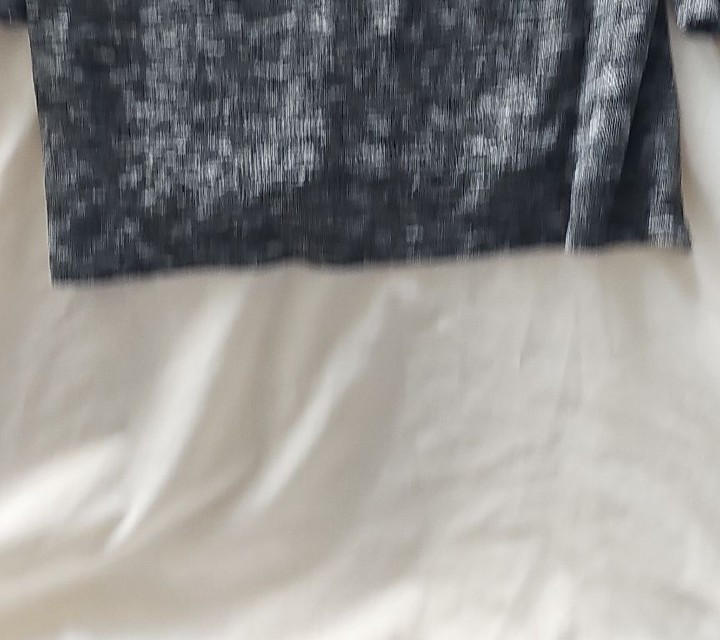 River Island Grey Space Dye Knit Long Sleeve Tunic Dress - Image 3