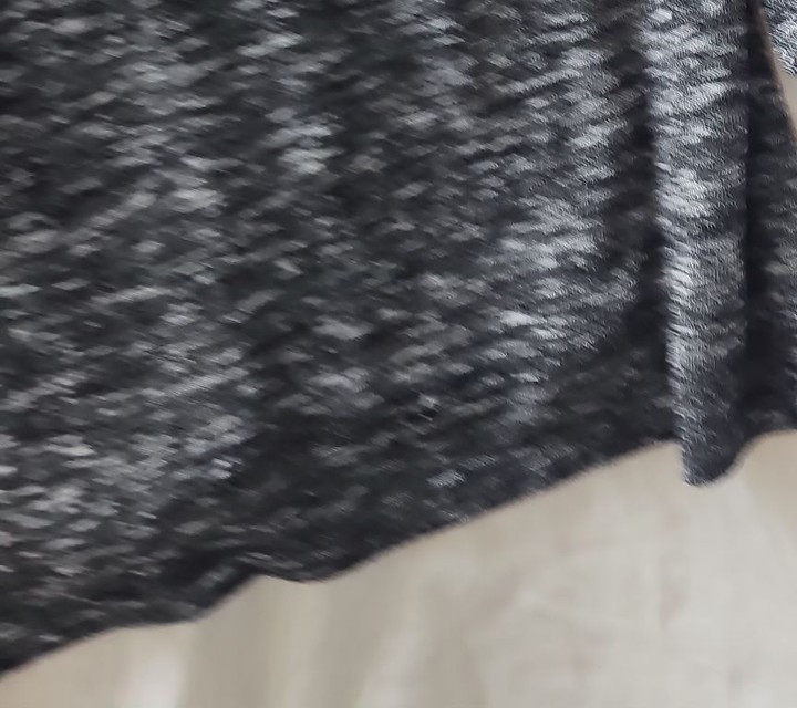 River Island Grey Space Dye Knit Long Sleeve Tunic Dress - Image 7