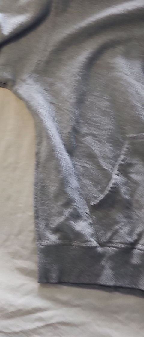 Vintage Champion Reverse Weave Hoodie in Heather Grey - Image 6