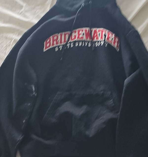 Champion Bridgewater State University Eco Fleece Hoodie Black Medium