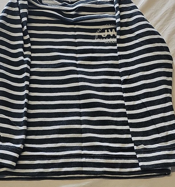 Jack Wills Striped Crew Neck Long Sleeve Top 380 - Image 4