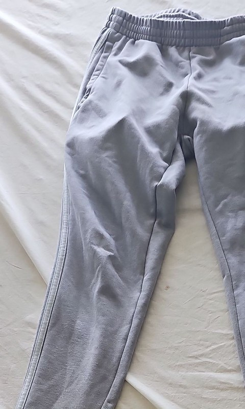Adidas Originals Grey Trefoil Slim Fit Joggers Sweatpants  326