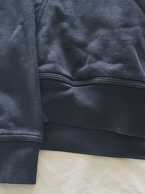 Classic Nike Sportswear Black Pullover Hoodie with Swoosh Logo 327 - Image 4