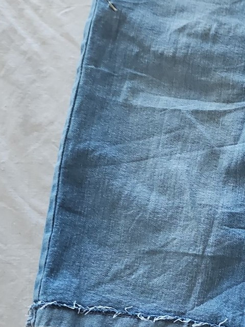 Taco Jeans Men's Light Wash Distressed Denim Shorts Size 46 354 - Image 5