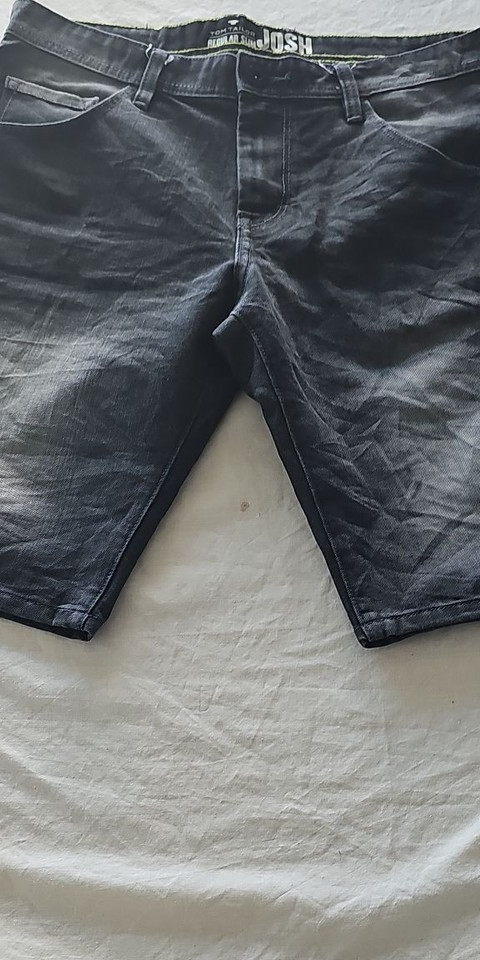 Tom Tailor ‘Josh’ Regular Slim Fit Grey Denim Shorts  350