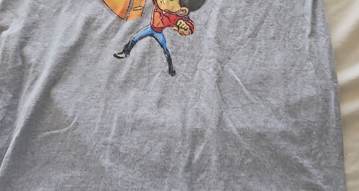 Vintage Style Sport Billy Graphic T-Shirt - Grey Gildan Heavy Cotton 311 - Image 5