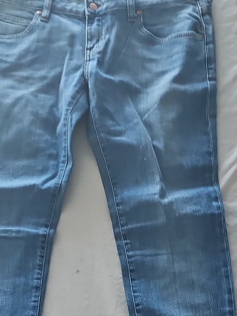 Calvin Klein Jeans Low Rise Skinny Denim in Medium Wash  301