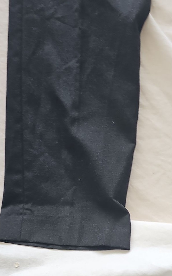 Williams & Brown Men's Black Slim-Fit Chino Trousers - Size 40L 305 - Image 4