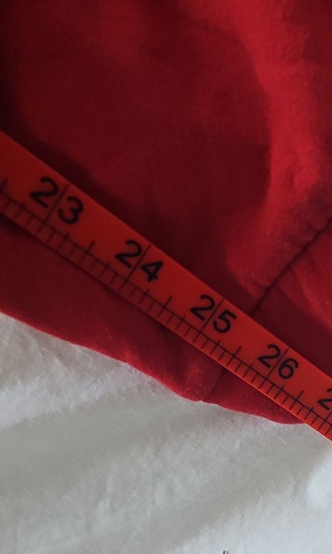 Primark Red Graphic Sweatpants Good Energy XL 298 - Image 6