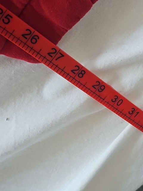 Primark Red Graphic Sweatpants Good Energy XL 298 - Image 7