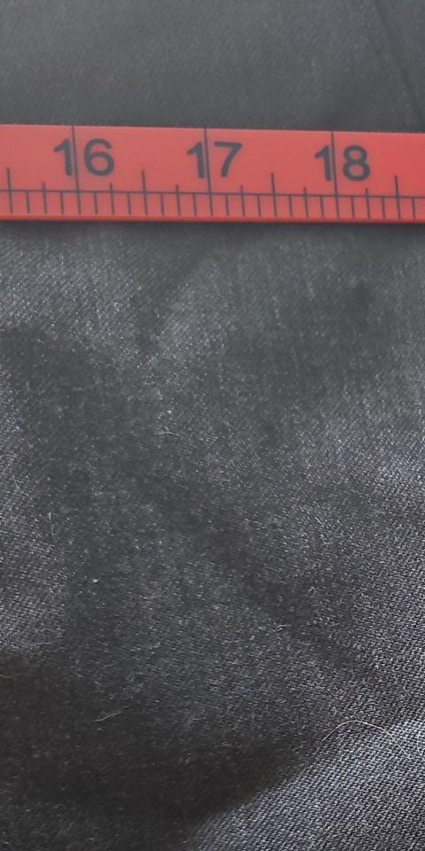 Vintage Black Formal Trousers 38L Mens Dress Pants 290 - Image 6