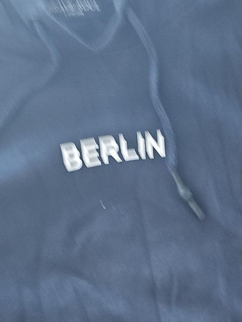 Brave Soul London 'BERLIN' Navy Blue Hoodie - Image 5