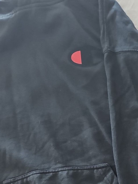 Champion Authentic Athleticwear Hoodie Black 1XL 284 - Image 6