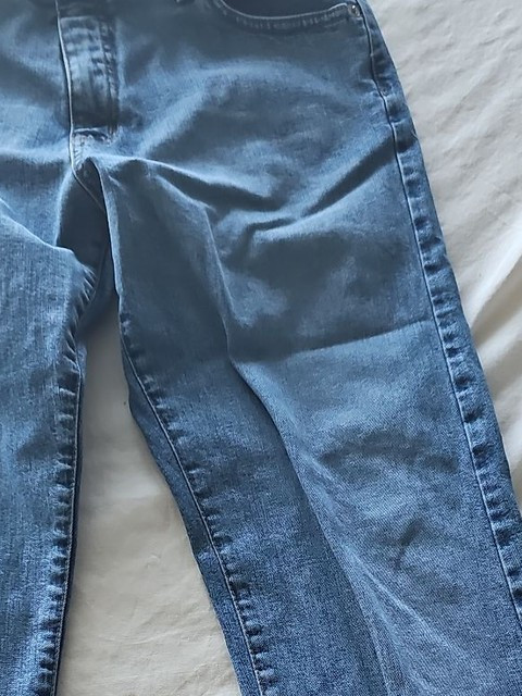 Armani Jeans Classic Blue Denim Mid-Rise Straight Leg Jeans 340 - Image 4