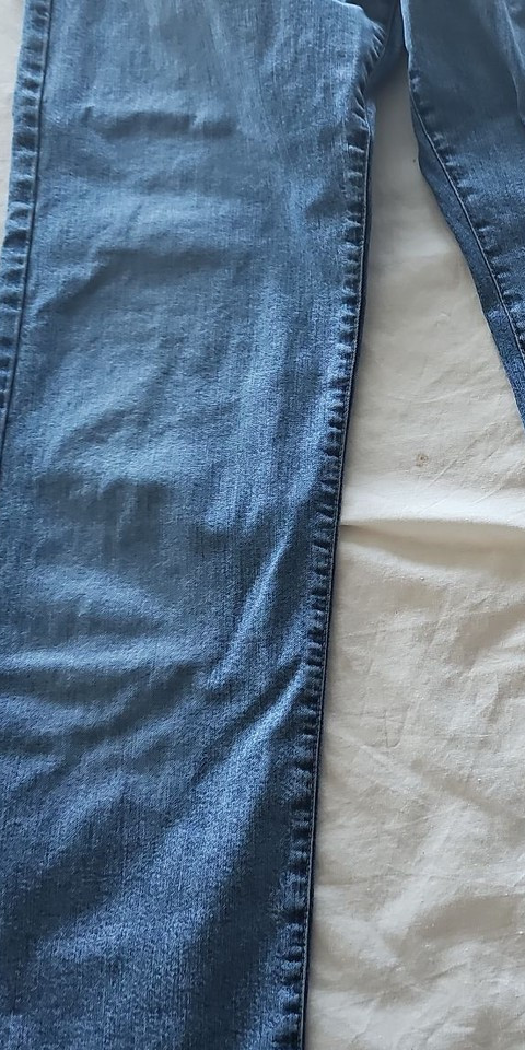 Armani Jeans Classic Blue Denim Mid-Rise Straight Leg Jeans 340 - Image 5