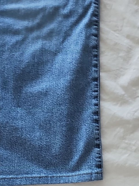 Armani Jeans Classic Blue Denim Mid-Rise Straight Leg Jeans 340 - Image 7