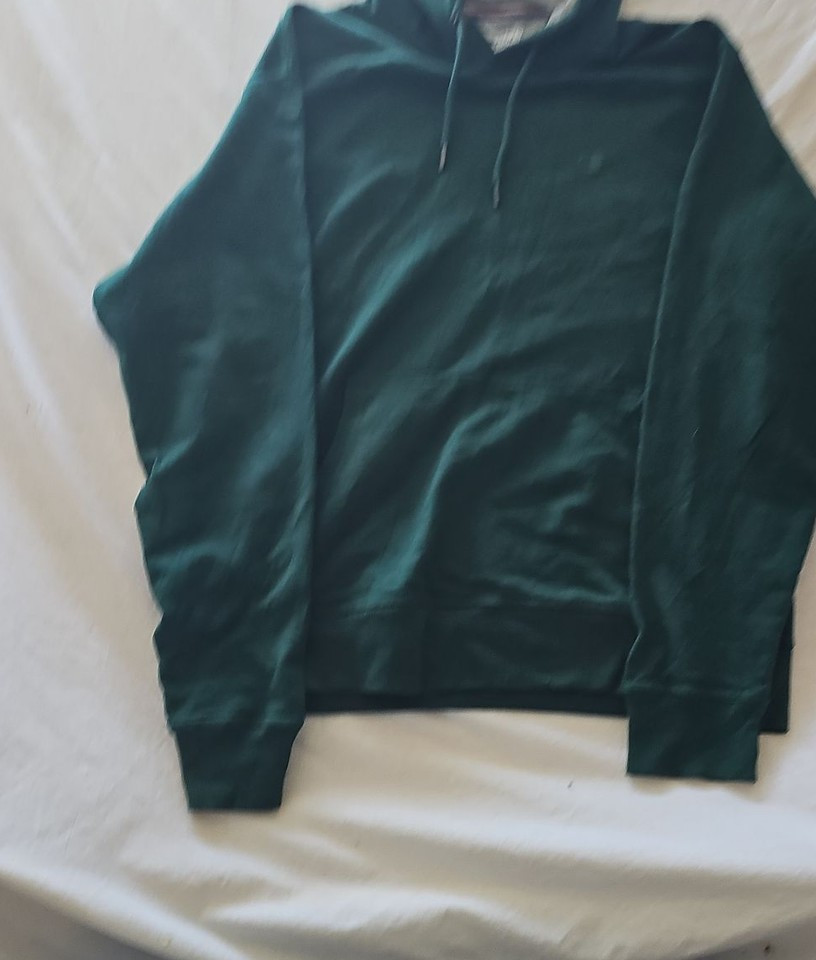 Vintage-Style Champion Authentic Athleticwear Forest Green Hoodie size us m  276