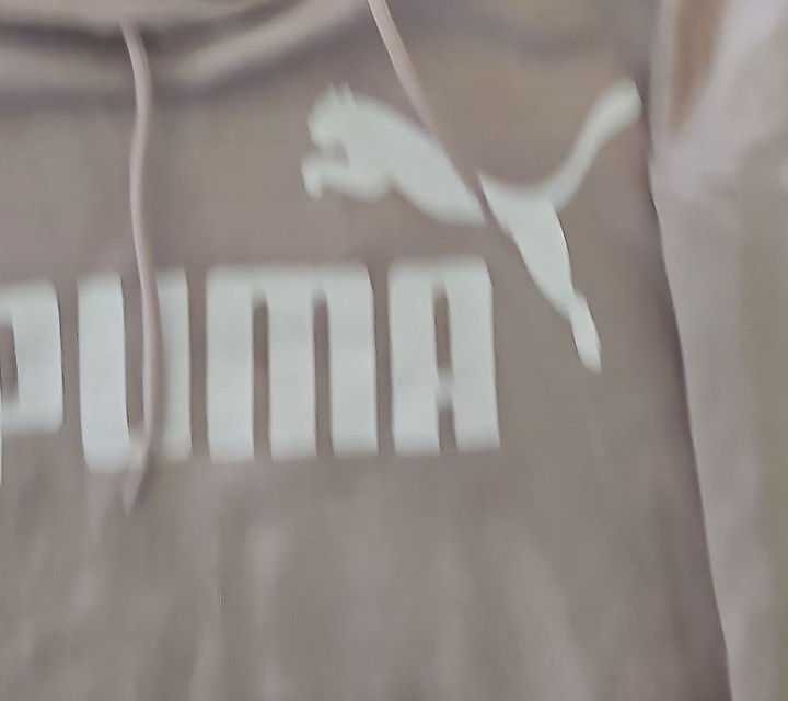 PUMA Women's Essentials Logo Hoodie in Mauve Pink u.s small 278 - Image 6