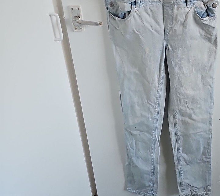 Old Navy Women's Light Wash Boyfriend Skinny Denim Overalls 272 - Image 3