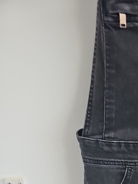 H&M Divided Grey Washed Denim Overalls Dungarees size 8 263 - Image 4