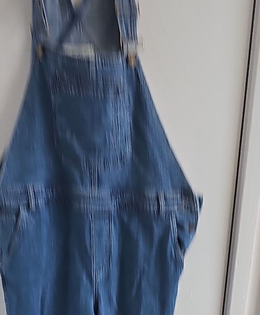 White Stuff Blue Denim Dungarees Size 16R  264
