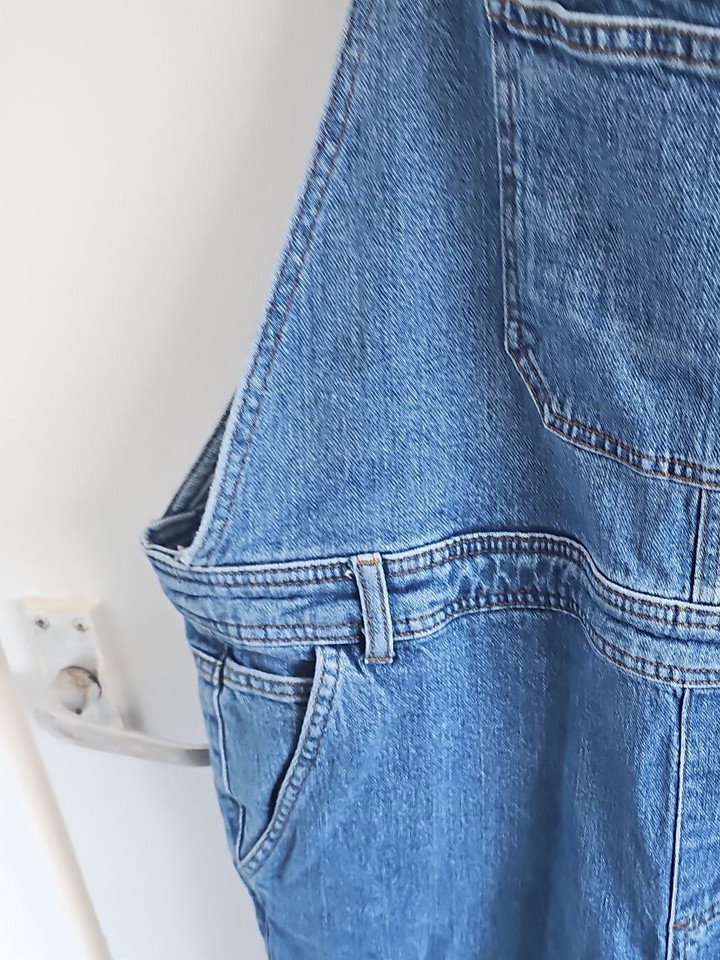 White Stuff Blue Denim Dungarees Size 16R 264 - Image 4