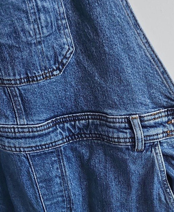 White Stuff Blue Denim Dungarees Size 16R 264 - Image 7