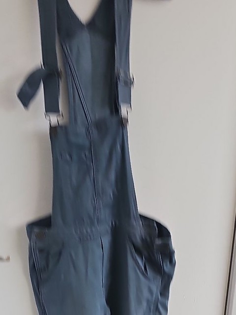 Vintage Wrangler Blue Denim Dungarees Overalls  258