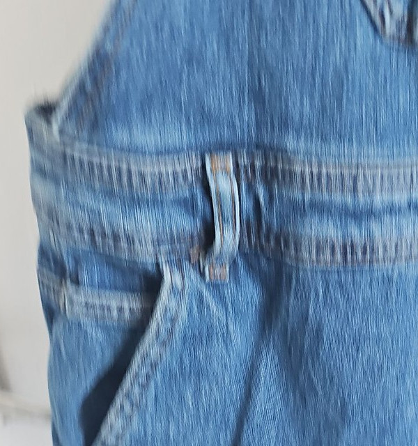 White Stuff Classic Blue Denim Dungarees - Size 10R 260 - Image 6