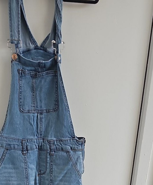 No Boundaries Light Wash Denim Overalls 261