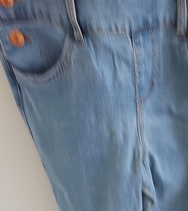 Vintage Wrangler Light Wash Denim Overalls Dungarees  253