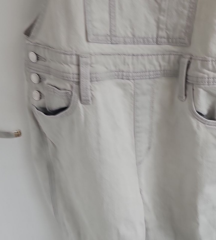 Universal Thread Light Wash Denim Dungarees Overalls 254 - Image 4