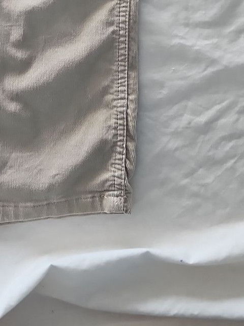 Vintage Beige Corduroy Straight Leg Trousers 247 - Image 5