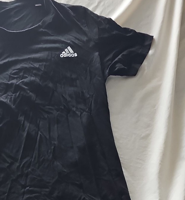 Adidas Essential Black Logo T-Shirt xl 228