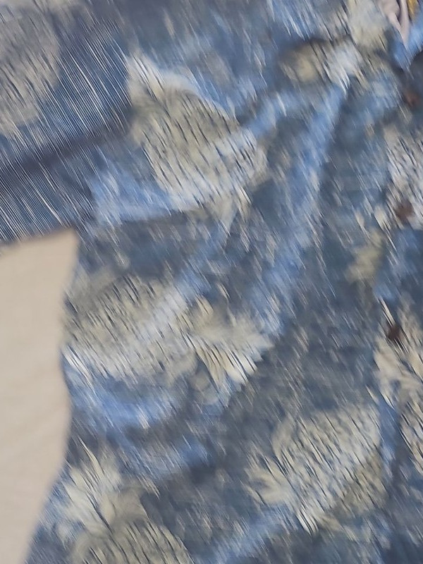 Palmwave Hawaii Men's Blue Pineapple Print Cotton Hawaiian Shirt - Size XL - Image 4