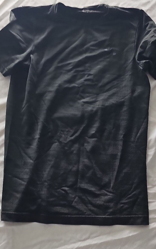 Under Armour Threadborne HeatGear Fitted T-Shirt Black Size Small