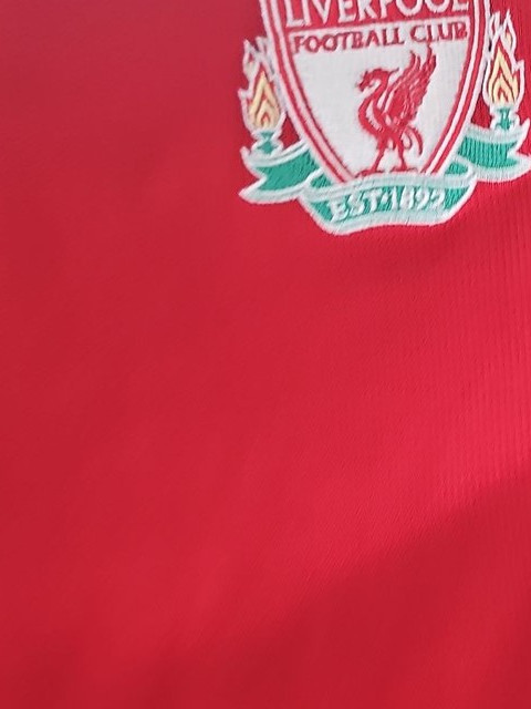 Vintage Adidas Liverpool FC Polo Shirt Carlsberg Sponsor - Image 4