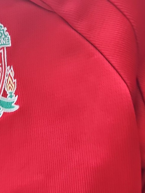 Vintage Adidas Liverpool FC Polo Shirt Carlsberg Sponsor - Image 5