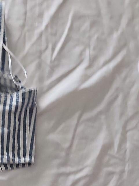 New with Tags Urban Outfitters BDG Striped Denim Bralette Top - Image 3