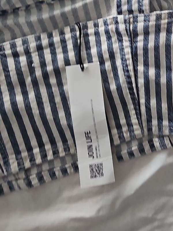 New with Tags Urban Outfitters BDG Striped Denim Bralette Top - Image 7