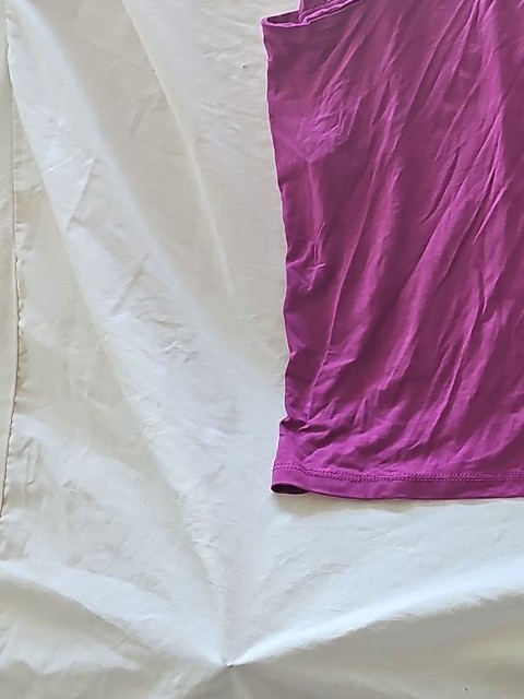 New Porte A Porte Magenta Oversized Pocket T-Shirt Dress - Image 3