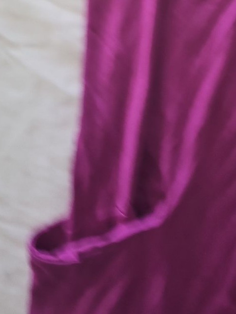 New Porte A Porte Magenta Oversized Pocket T-Shirt Dress - Image 5