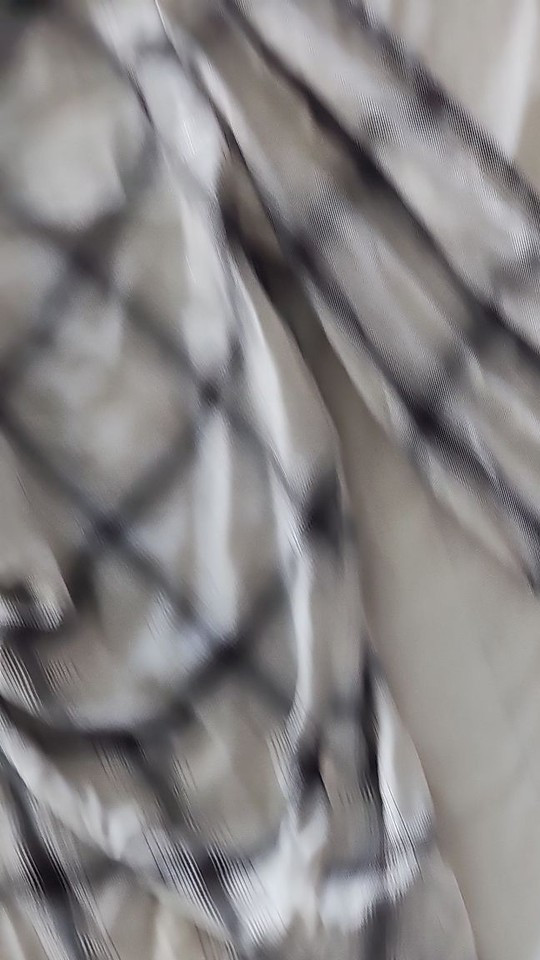 F&F Women's Monochrome Checked Tie-Front Blouse - New With Tags - Image 6