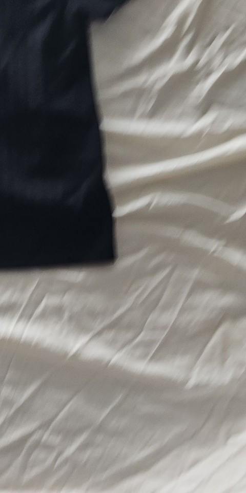 Next Black Ribbed Square Neck Short Sleeve Top - Image 5