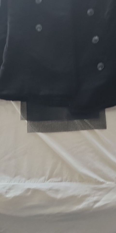 H&M Classic Double-Breasted Black Pea Coat