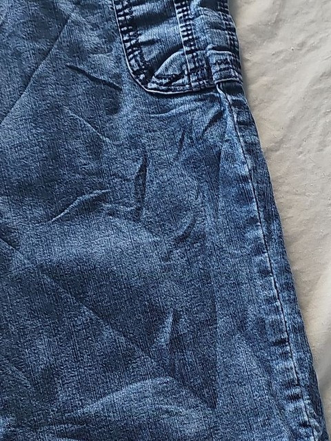 Vintage Lee Denim Cargo Capri Shorts Y2K Style 363 - Image 6