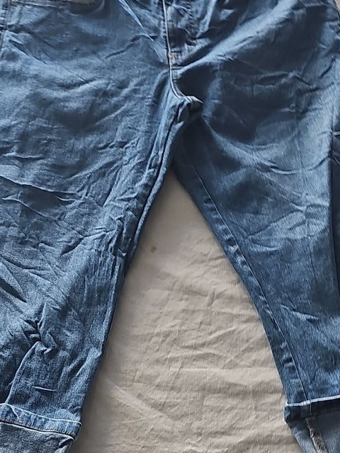 Vintage Lee Women’s Blue Denim Cropped Capri Jeans  364