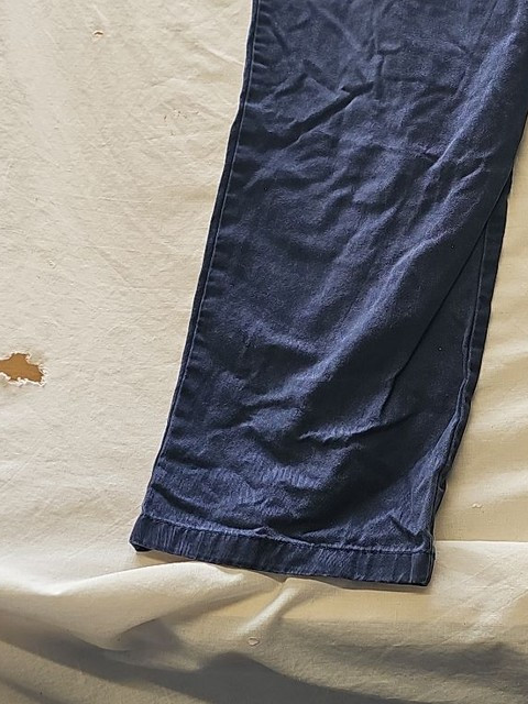 Tu Men's Navy Blue Chino Trousers 44 Regular Casual Cotton Blend 386 - Image 3